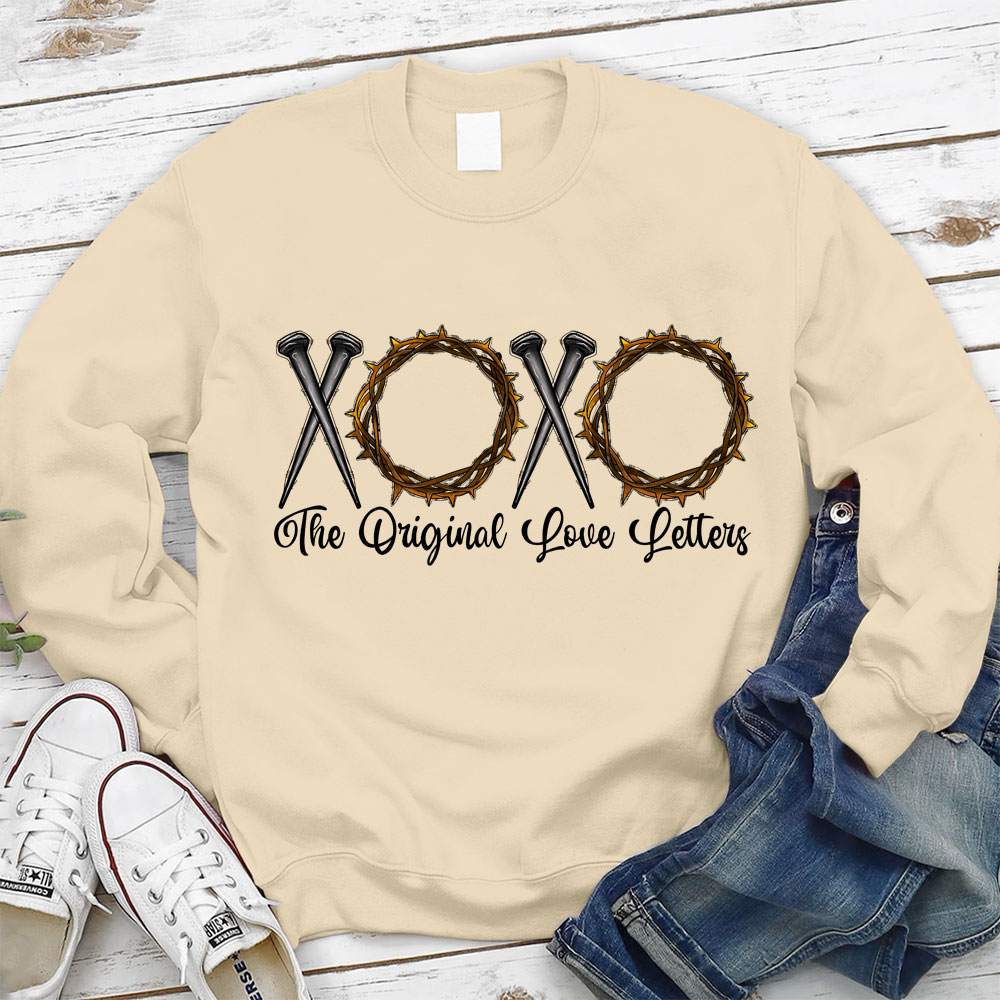 XOXO The Original Love Letters Christian Sweatshirt
