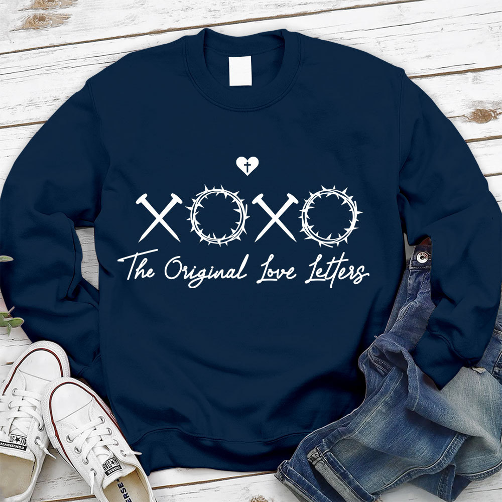 XOXO The Original Love Letters Christian Sweatshirt