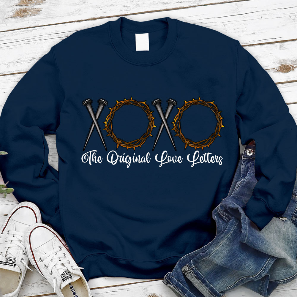 XOXO The Original Love Letters Christian Sweatshirt
