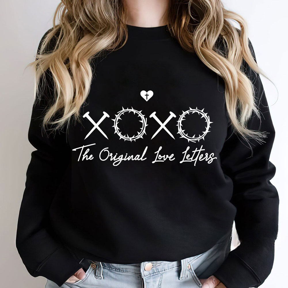 XOXO The Original Love Letters Christian Sweatshirt