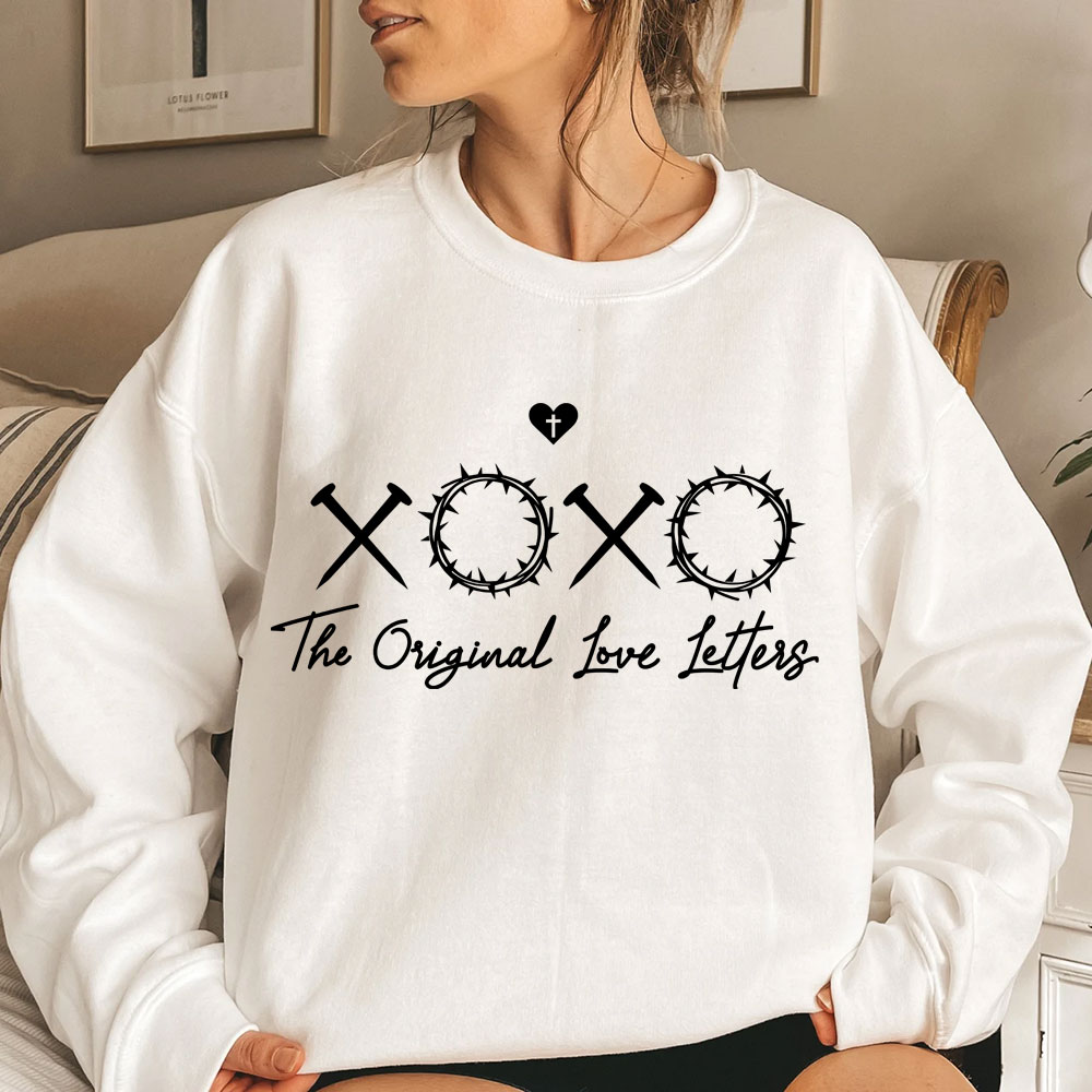 XOXO The Original Love Letters Christian Sweatshirt