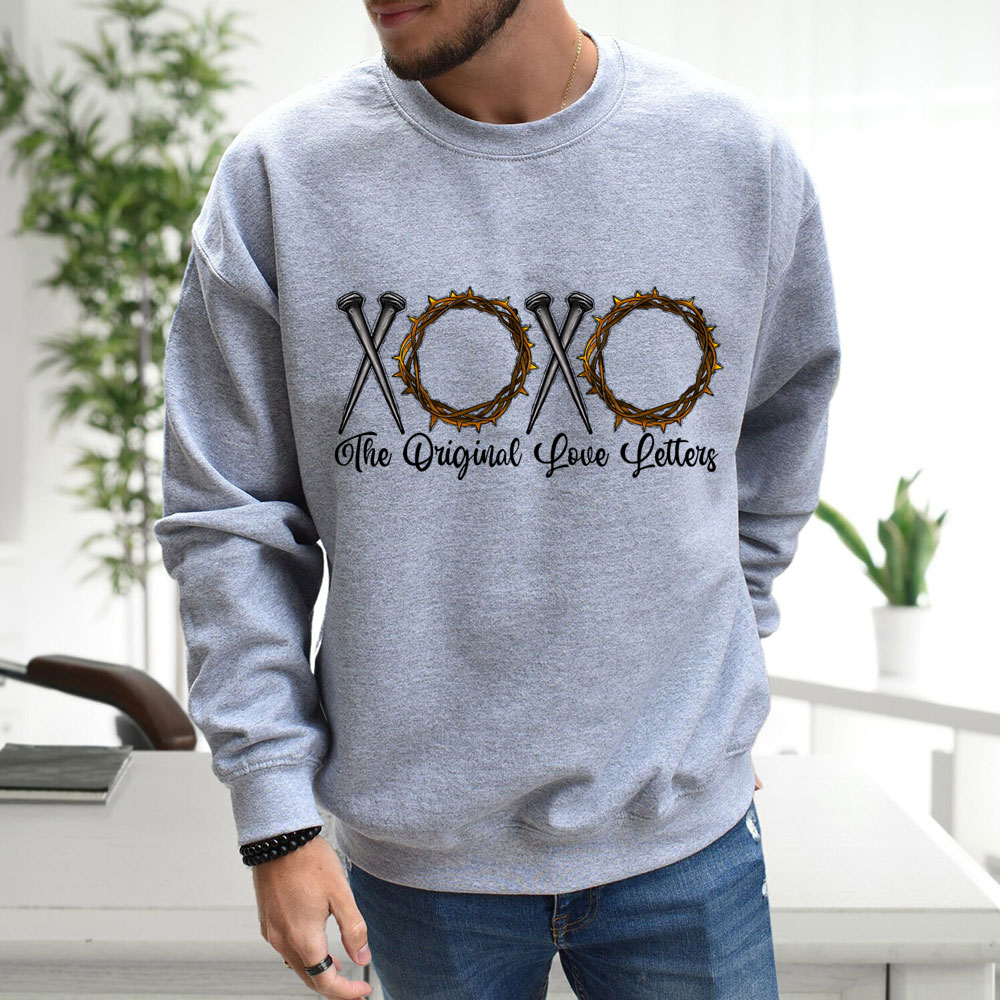 XOXO The Original Love Letters Christian Sweatshirt