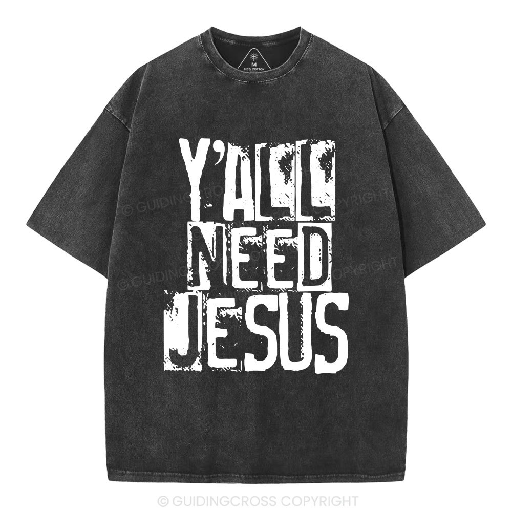 New-Sample Christian Washed T-Shirt Sale - GuidingCross