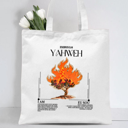 YAHWEH Christian Canvas Tote Bag