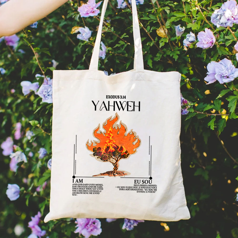 YAHWEH Christian Canvas Tote Bag
