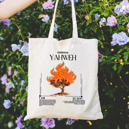 YAHWEH Christian Canvas Tote Bag