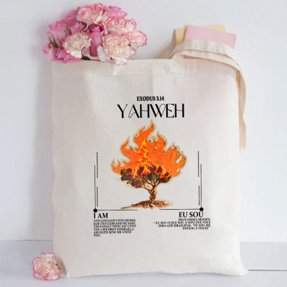 YAHWEH Christian Canvas Tote Bag