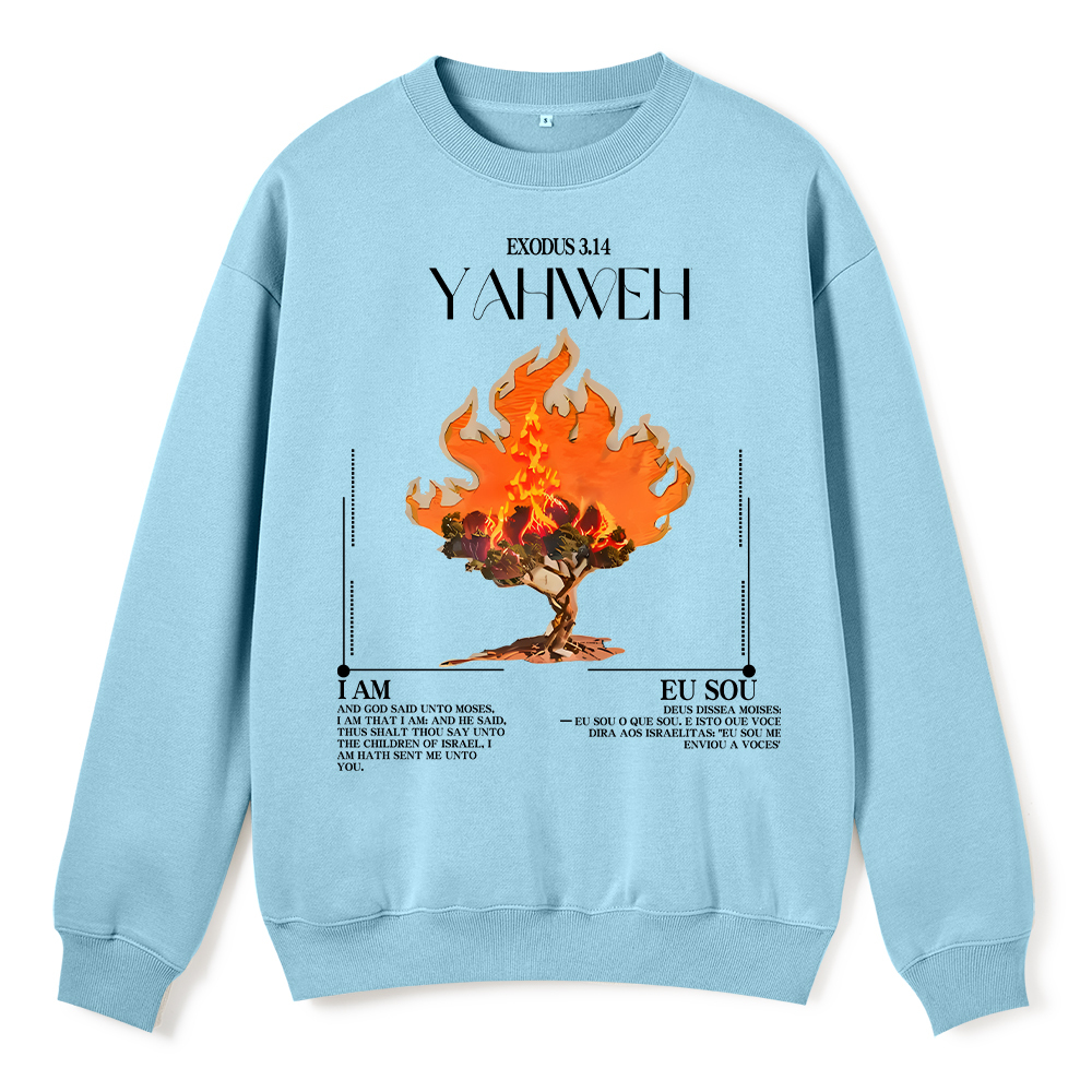 YAHWEH Chirstian Fleece Sweatshirt