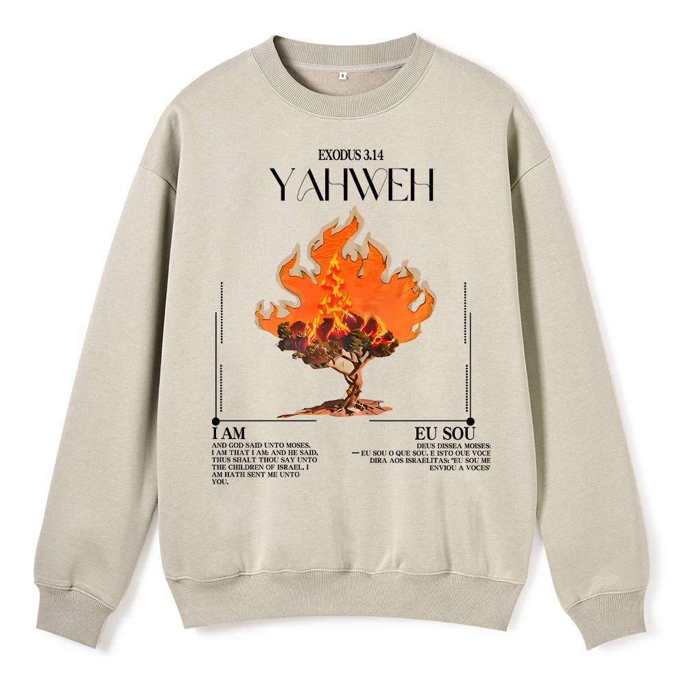 YAHWEH Chirstian Fleece Sweatshirt