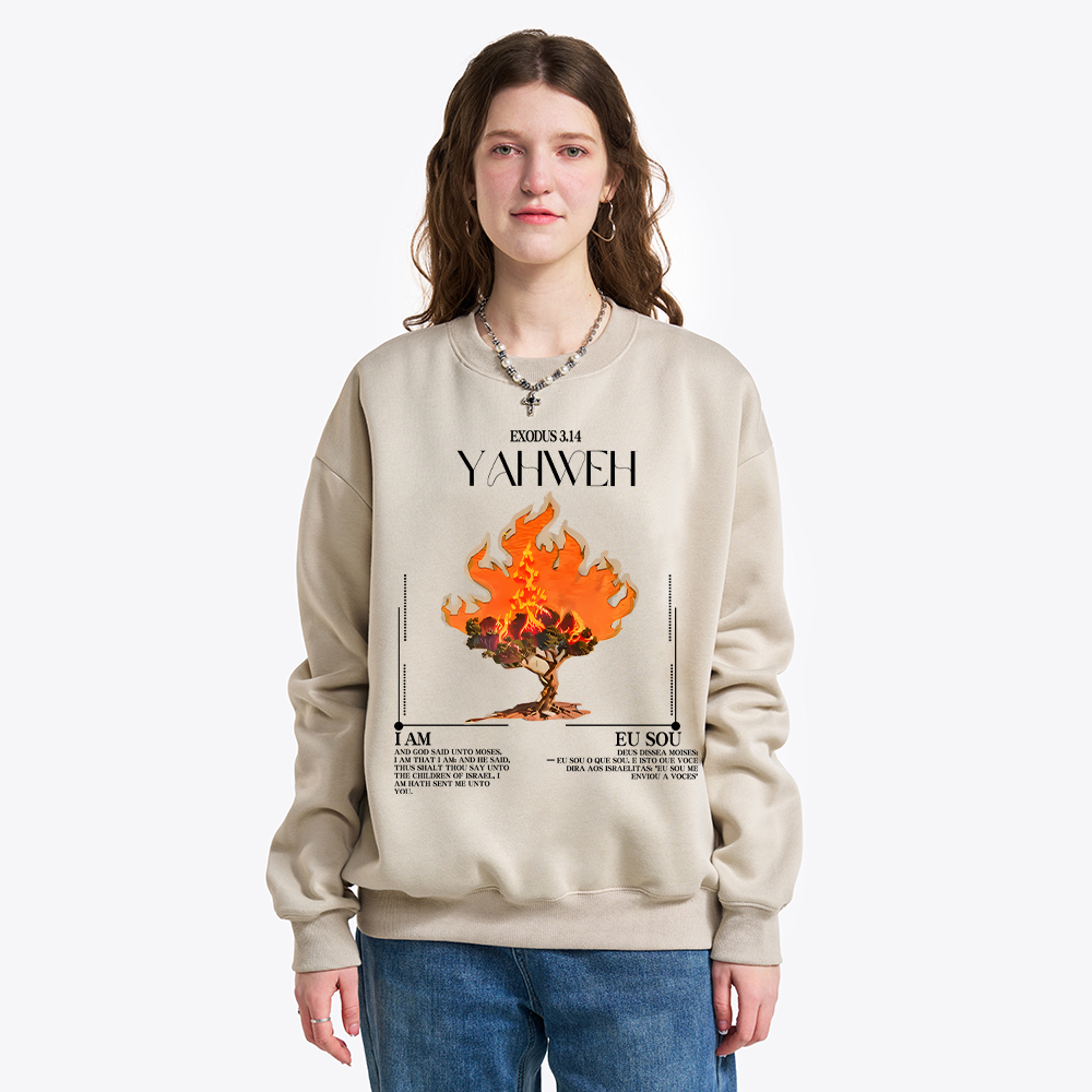 YAHWEH Chirstian Fleece Sweatshirt