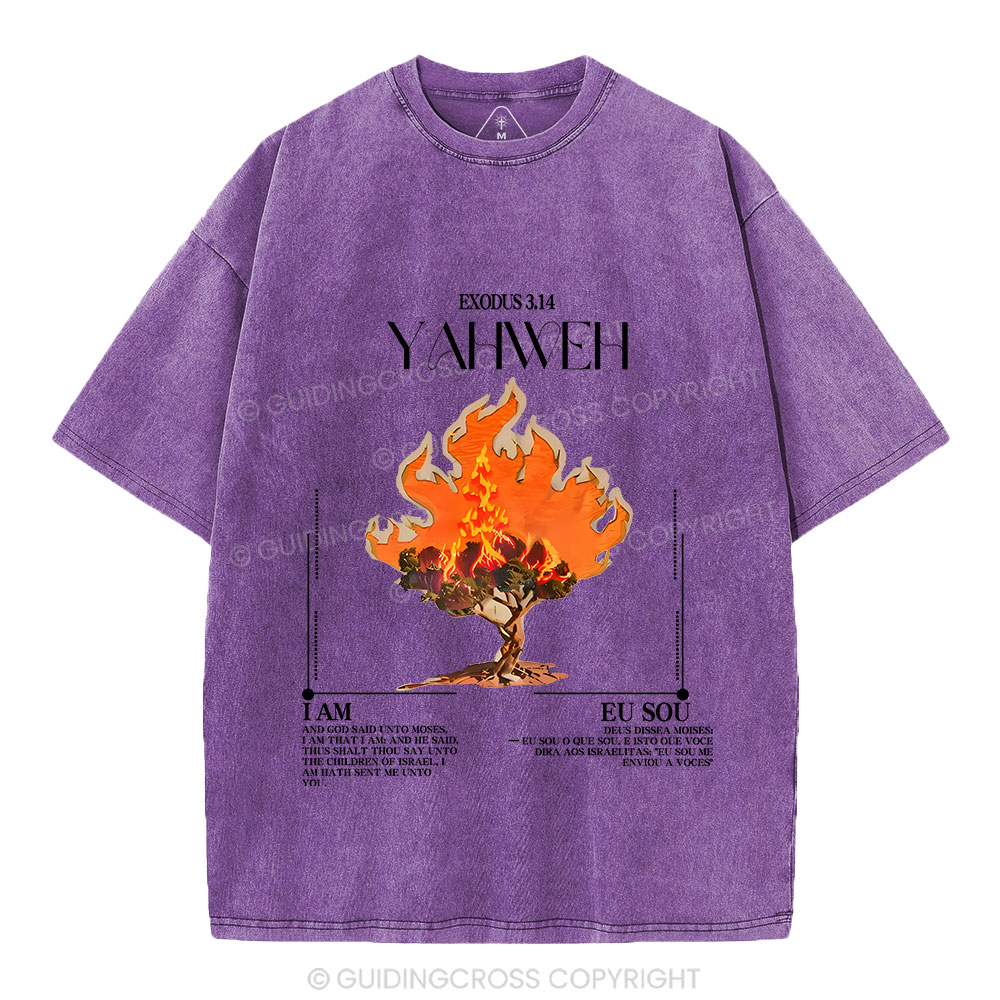 YAHWEH Chirstian Washed T-Shirt