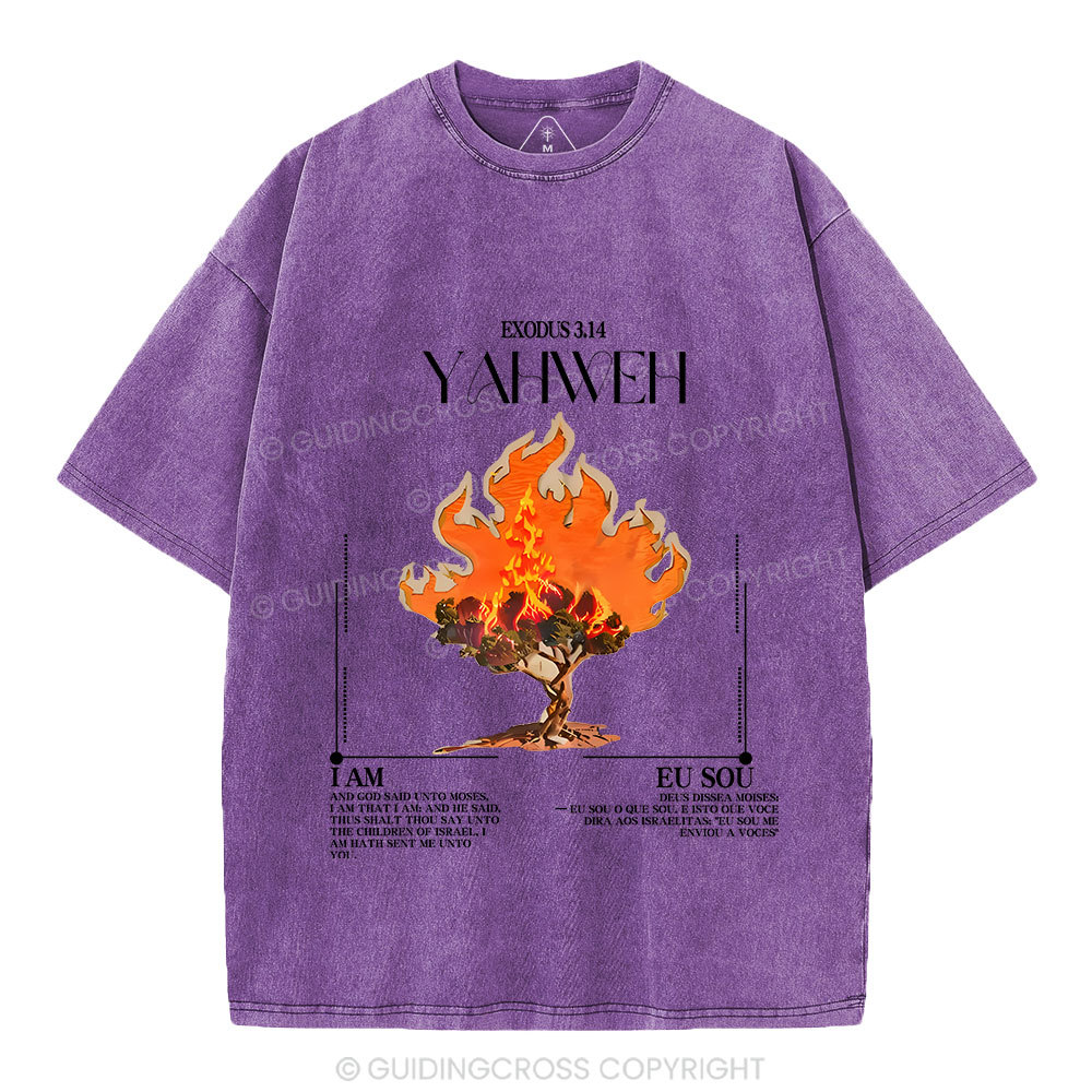 YAHWEH Chirstian Washed T-Shirt