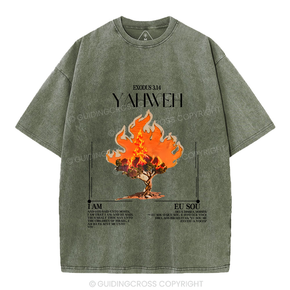 YAHWEH Chirstian Washed T-Shirt