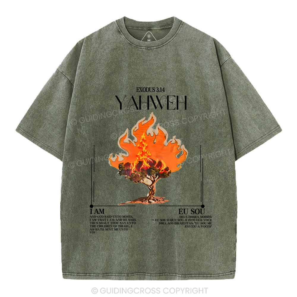 YAHWEH Chirstian Washed T-Shirt