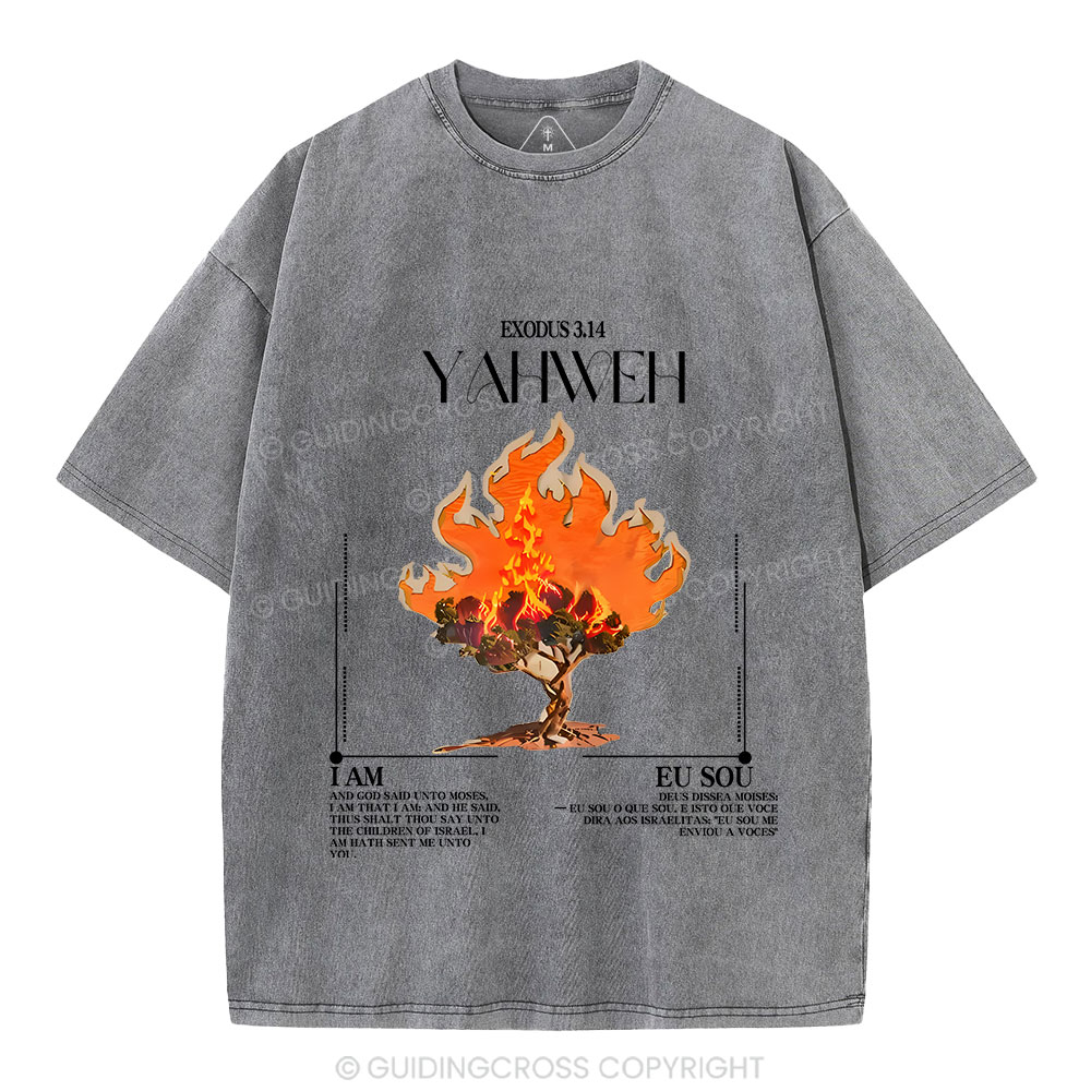 YAHWEH Chirstian Washed T-Shirt