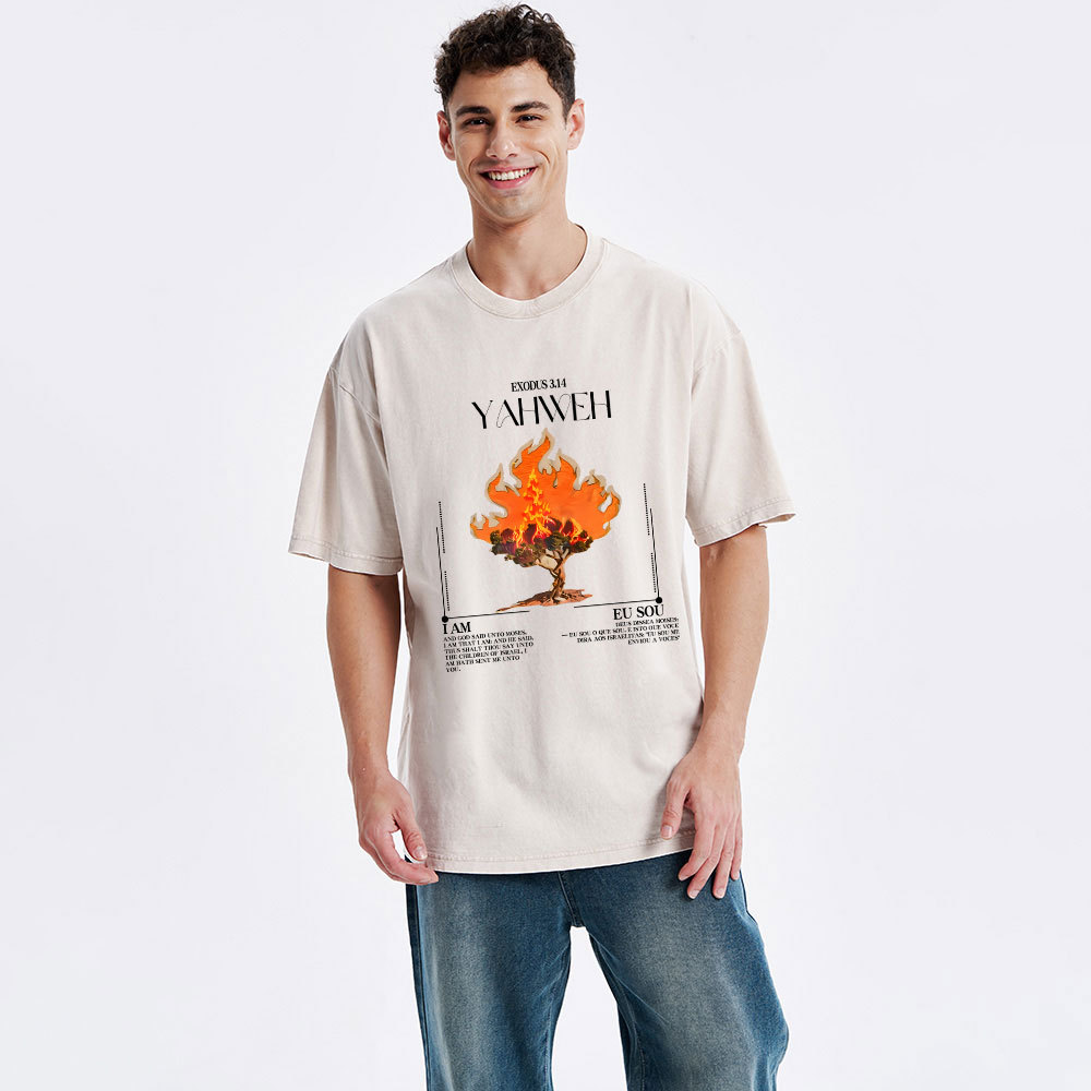 YAHWEH Chirstian Washed T-Shirt