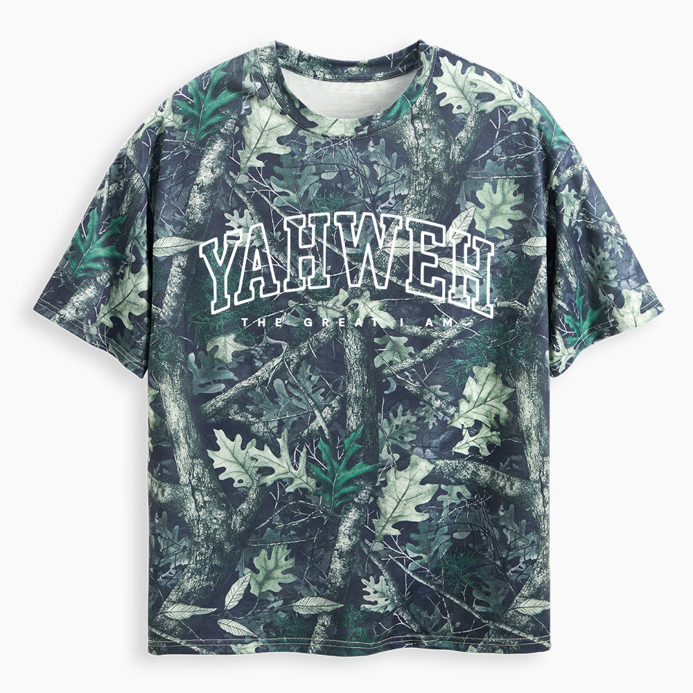 YAHWEH Christian Camo T-Shirt