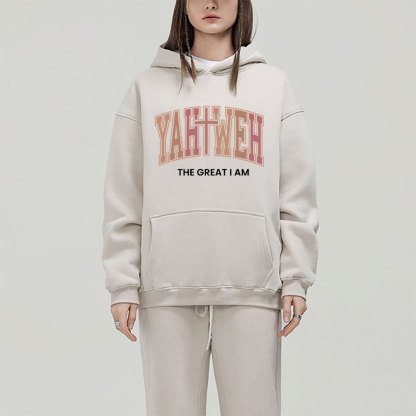 YAHWEH Christian Fleece Hoodie Set