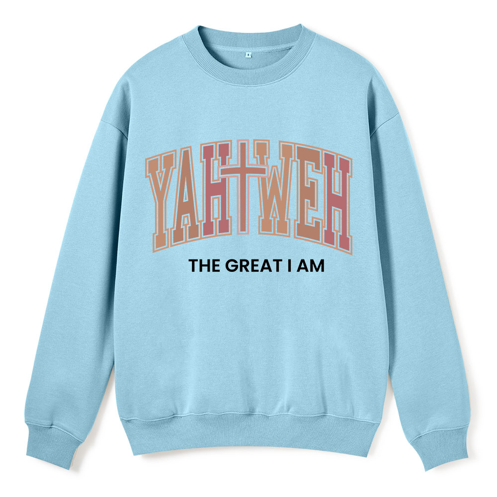 YAHWEH Christian Fleece Sweatshirt