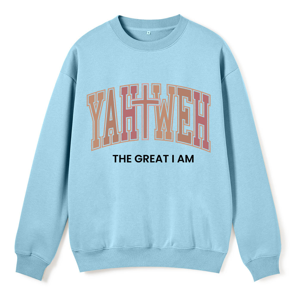 YAHWEH Christian Fleece Sweatshirt