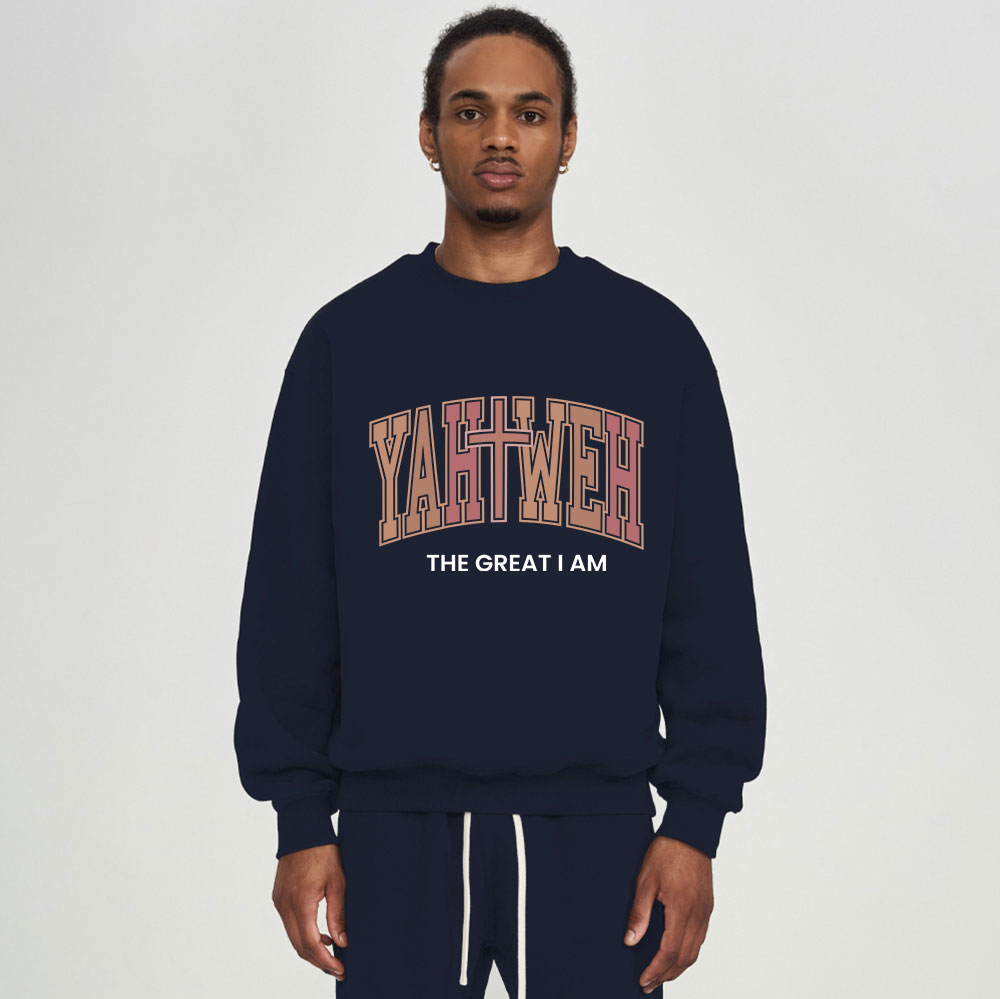 YAHWEH Christian Fleece Sweatshirt