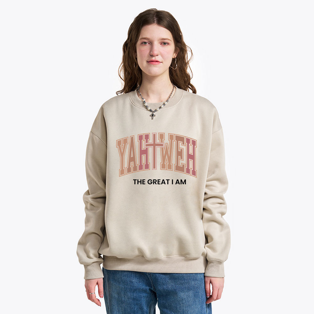 YAHWEH Christian Fleece Sweatshirt