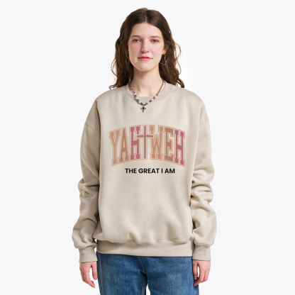 YAHWEH Christian Fleece Sweatshirt