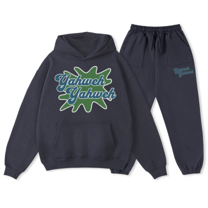 YAHWEH Christian Fleece Hoodie Set