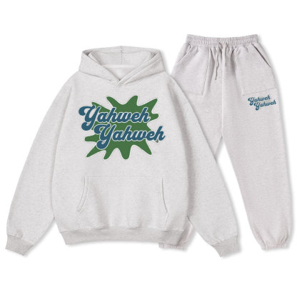 YAHWEH Christian Fleece Hoodie Set