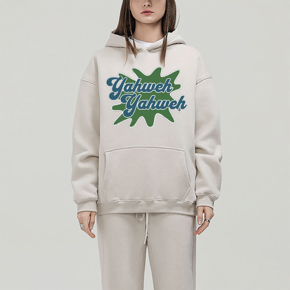 YAHWEH Christian Fleece Hoodie Set