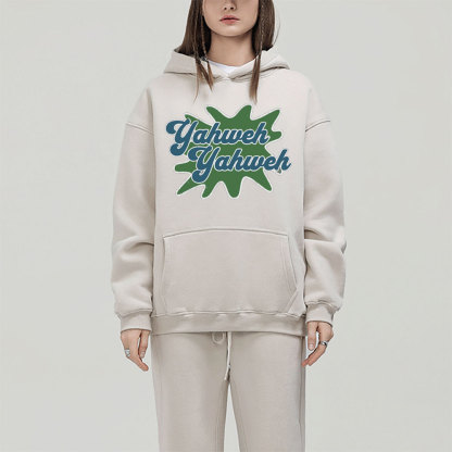 YAHWEH Christian Fleece Hoodie Set