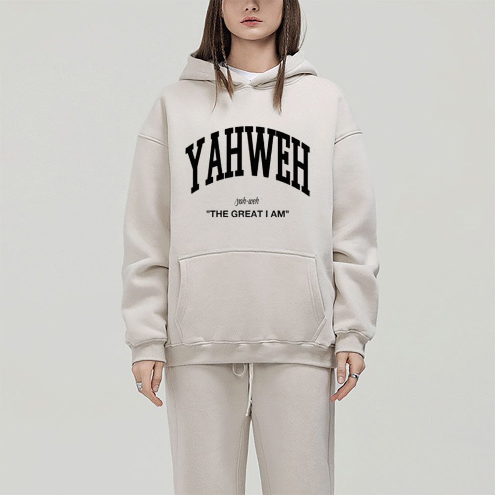 YAHWEH Christian Fleece Hoodie Set
