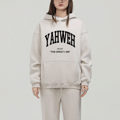 YAHWEH Christian Fleece Hoodie Set