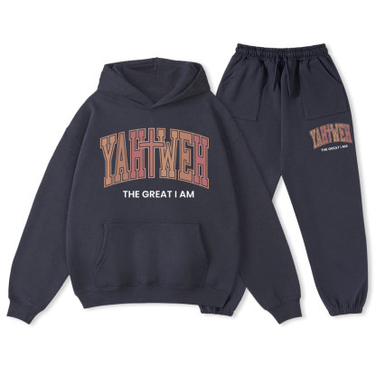 YAHWEH Christian Fleece Hoodie Set
