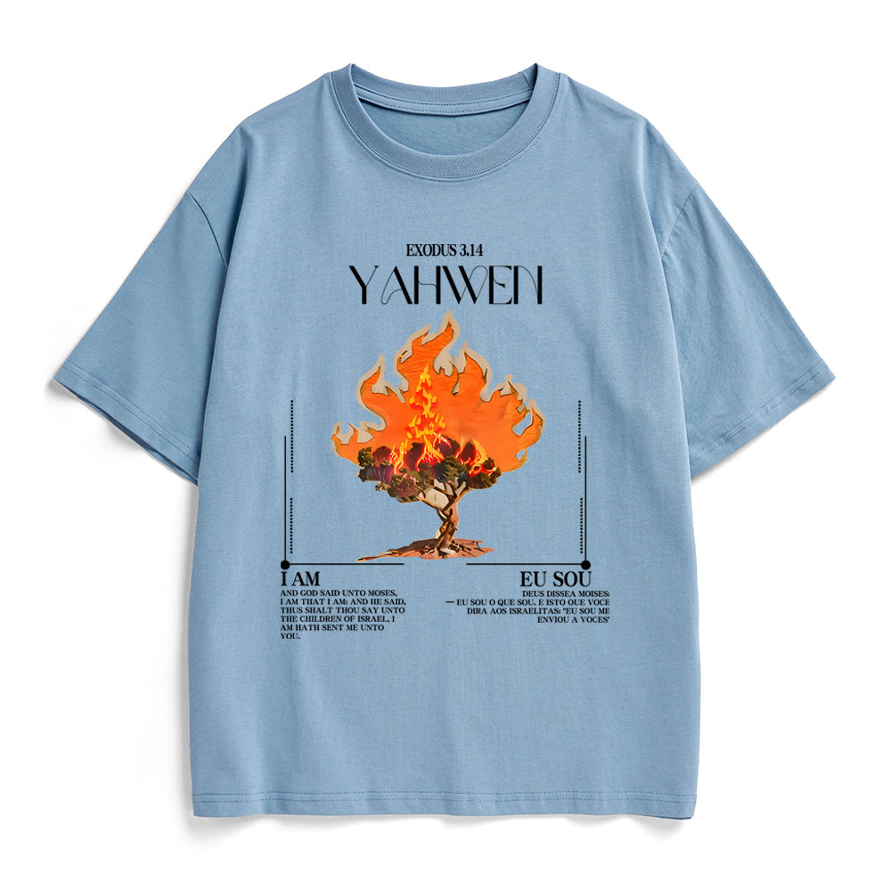 YAHWEH Christian Heavy Cotton T-Shirt