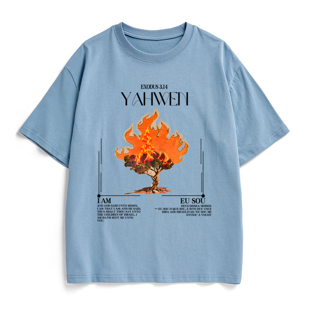 YAHWEH Christian Heavy Cotton T-Shirt