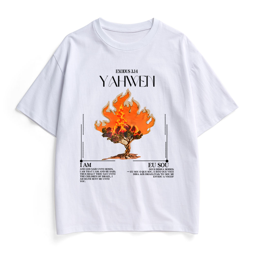 YAHWEH Christian Heavy Cotton T-Shirt