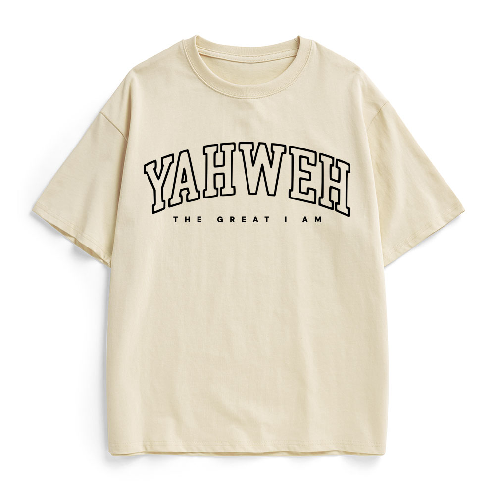 YAHWEH Christian Heavy Cotton T-Shirt