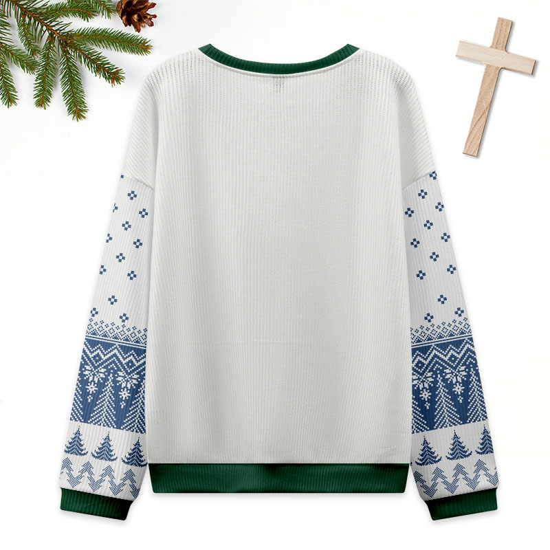 YAHWEH Christian Ugly Christmas Sweatshirt