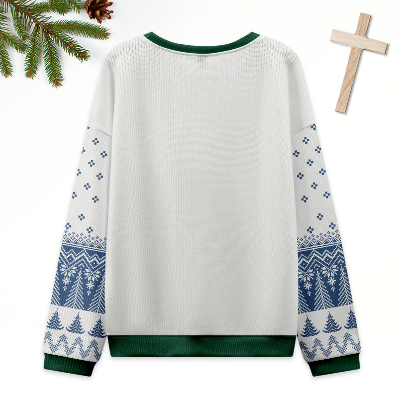 YAHWEH Christian Ugly Christmas Sweatshirt