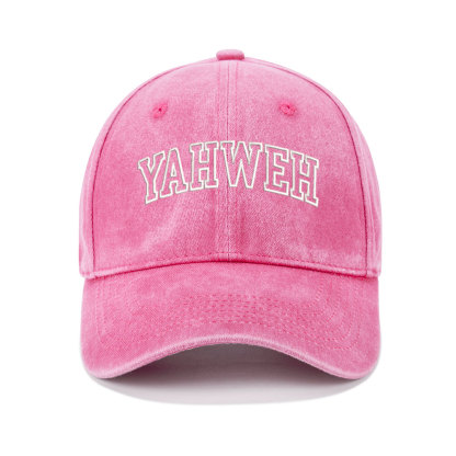 YAHWEH Christian Washed Hat