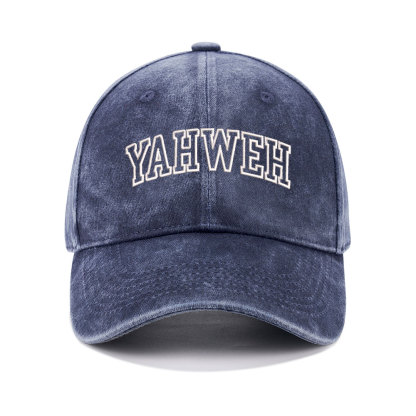 YAHWEH Christian Washed Hat