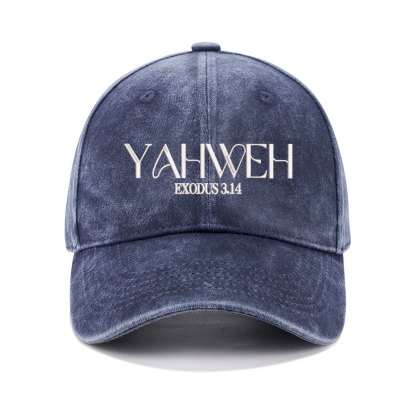 YAHWEH Christian Washed Hat