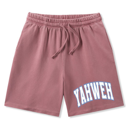 YAHWEH Christian Washed Shorts