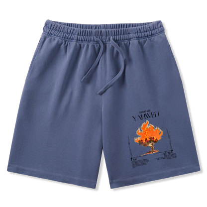 YAHWEH Christian Washed Shorts