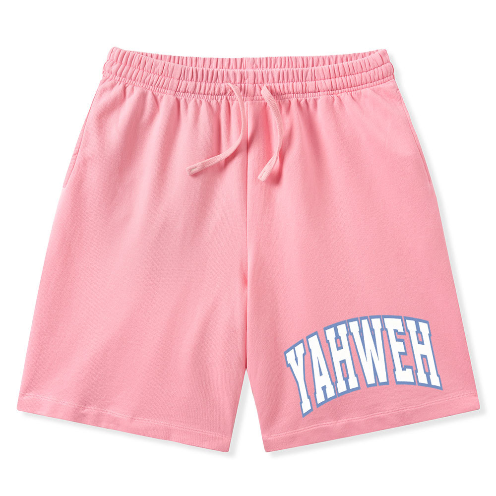 YAHWEH Christian Washed Shorts