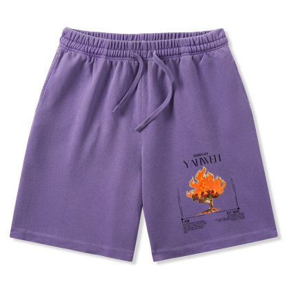 YAHWEH Christian Washed Shorts