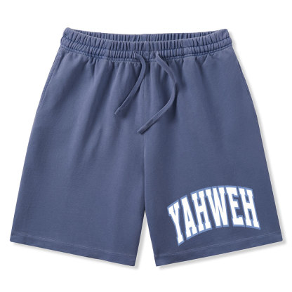 YAHWEH Christian Washed Shorts