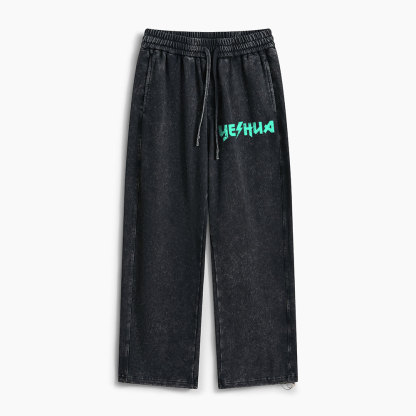 YAHWEH Christian Washed Sweatpants