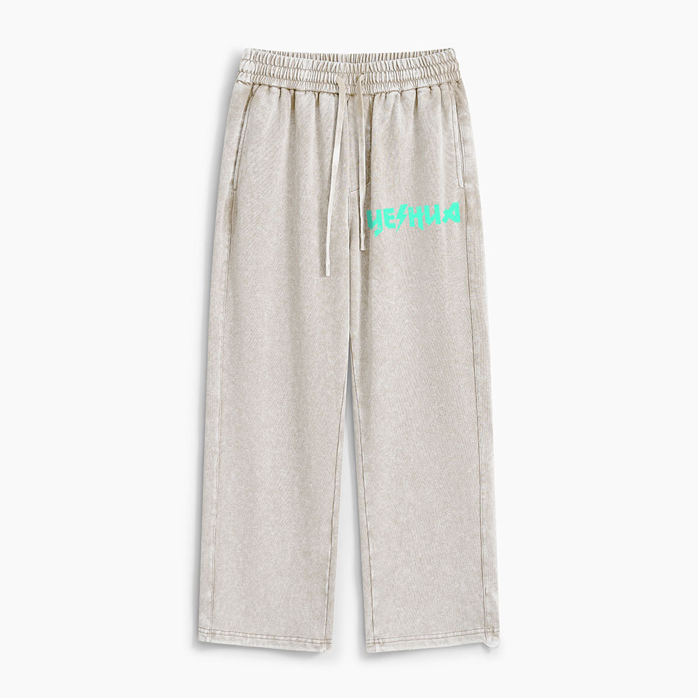 YAHWEH Christian Washed Sweatpants